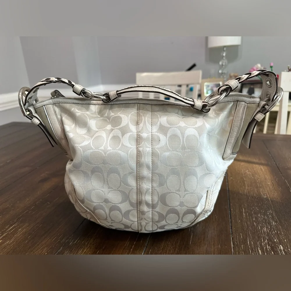 Coach Cream Hobo Bag